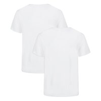 Under Armour Herren T-Shirt, 2er Pack - Performance Cotton Undershirts, einfarbig, Rundhals, Stretch Weiß M