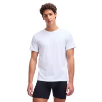 Under Armour Herren T-Shirt, 2er Pack - Performance Cotton Undershirts, einfarbig, Rundhals, Stretch Weiß M