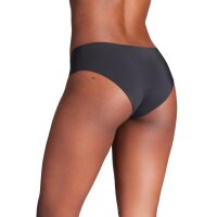 UNDER ARMOUR Damen Hipster, 3er Pack - Pure Stretch No Show Hipster, Slips, elastisch, einfarbig Schwarz L