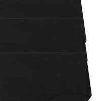 UNDER ARMOUR Damen Hipster, 3er Pack - Pure Stretch No Show Hipster, Slips, elastisch, einfarbig Schwarz L