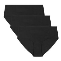 UNDER ARMOUR Womens Hipster, 3-Pack – Pure Stretch No Show Hipster Briefs, elastic, solid color Black L (Large)