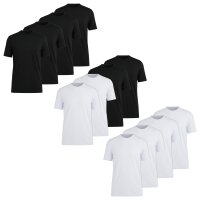 OLYMP Herren T-Shirts, Rundhals, 4er Pack - Bodywear,...