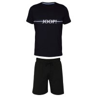 JOOP! Men Pyjamas, Short - Core, Pyjama Set, Shorty, 2-piece, Logo, Cotton Stretch Black M (Medium)