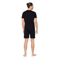 JOOP! Men Pyjamas, Short - Core, Pyjama Set, Shorty, 2-piece, Logo, Cotton Stretch Black M (Medium)