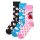 Happy Socks Damen Socken, 3er Pack - HELLO KITTY, Geschenkbox, Motivsocken
