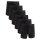 UNDER ARMOUR Herren Boxershorts, 6er Pack - Performance Tech Mesh Boxer Briefs Solid 6 in, Stretch, einfarbig Schwarz L