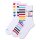 Happy Socks Unisex Socken, 3er Pack - Pride Gift Set, Motivsocken, Geschenkbox Sneaker Pride 36-40