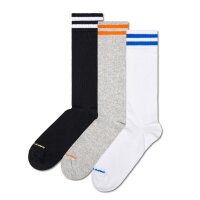 Happy Socks Unisex Socks, 3-Pack - Solid Crew Socks,...