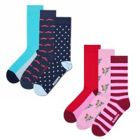 Happy Socks Unisex Socks, 3-pack – Everyday Crew,...