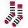 Happy Socks Unisex Socks, 5-pack – Patterned socks, short socks, cotton Filled Optic 36-40 (UK 4-7)
