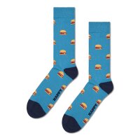 Happy Socks Unisex Socks, 4-pack – Everyday Crew, gift box, cotton blend Food 36-40 (UK 4-7)