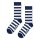 Happy Socks Unisex Socks, 5-Pack - Everyday Crew 5-Pack, Patterned Socks, Cotton Blend Sea 41-46 (UK 7,5-11,5)