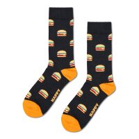 Happy Socks Unisex Socks, 5-Pack - Everyday Crew 5-Pack, Patterned Socks, Cotton Blend Food 41-46 (UK 7,5-11,5)