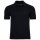 A|X ARMANI EXCHANGE Mens Knitted Polo Shirt, Short Sleeves - Button Placket, Cotton Dark Blue S (Small)