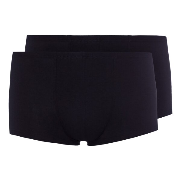 SKINY Herren Boxershorts, 2er Pack - Trunks, Pants, Cotton Stretch, Single Jersey Schwarz M