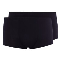 SKINY Men’s Boxershorts, 2-Pack – Trunks, Pants, Cotton Stretch, Single Jersey Black M (Medium)