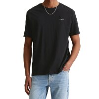 Marc OPolo Denim Herren T-Shirt - Regular Fit, Baumwolle, Logo, einfarbig Schwarz S