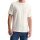 Marc OPolo Denim Mens T-Shirt - Regular Fit, Cotton, Logo Print, Solid Color White S (Small)