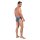 HOM Men Swim Briefs - Maiolica Swim Micro Briefs, Stretch, Patterned Blue/White S (Small)