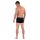HOM Herren Boxershorts, 3er Pack - LEONARD #2, Boxer Briefs, Unterwäsche, Baumwollmischung, einfarbig Schwarz M