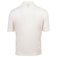 A|X ARMANI EXCHANGE Herren Poloshirt - Knopfleiste, Logo, Pique, Baumwolle Weiß S