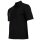 A|X ARMANI EXCHANGE Mens Polo Shirt - Button Placket, All-Over Jacquard, Cotton Black S (Small)