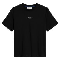 Marc OPolo Denim Herren T-Shirt - Relaxed Fit, Baumwolle, Logo, einfarbig Schwarz S