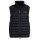 A|X ARMANI EXCHANGE Mens Down Vest - Sleeveless Quilted Jacket, Zipper, Plain Dark Blue M (Medium)