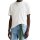Marc OPolo Denim Mens T-Shirt, 2-Pack - Regular Fit, Cotton, Logo Print, Solid Color White/Dark Blue S (Small)