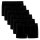Seidensticker Herren Boxershorts, 6er Pack - Trunk 6-Pack, Single Jersey, Baumwollmischung, einfarbig Schwarz M