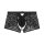 WOH Men Boxer Thong - Pure Seduction, Mesh, Lace, Logo Waistband Black S (Small)