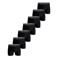 BJÖRN BORG Men Boxer Shorts, 7-Pack - Cotton Stretch Boxers, Logo Waistband, Underwear, Cotton Blend Black L (Large)