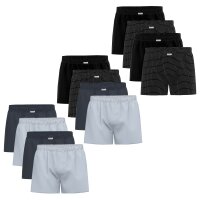 Seidensticker Herren Web-Boxershorts, 4er Pack - Boxer...