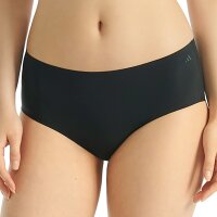 adidas Damen Slips, 6er Pack - Sport Active Light Flex, Hipster, Unterwäsche, Logo, einfarbig Schwarz S