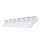 Camano Unisex Socken, 7er Pack - Sneakersocken, Baumwollmischung, einfarbig Weiß 2 39-42