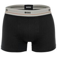BOSS Herren Boxershorts, 5er Pack - Essentials Trunks, Logo, Baumwollmischung Schwarz M