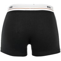 BOSS mens boxer shorts, pack of 5 - Essentials trunks, logo, cotton blend Black M (Medium)