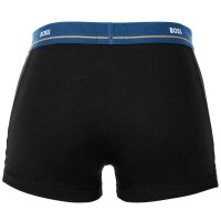BOSS mens boxer shorts, pack of 5 - Essentials trunks, logo, cotton blend Black M (Medium)