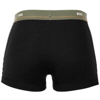 BOSS mens boxer shorts, pack of 5 - Essentials trunks, logo, cotton blend Black M (Medium)