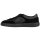 BOSS Herren Sneaker - Kieran Tenn sdnyn, Halbschuh, Materialmix mit Veloursleder-Besatz Schwarz EUR 42