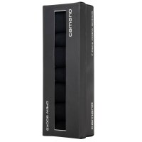 Camano Unisex Socken, 7er Pack - Comfort Socks in Box, Geschenkbox, einfarbig Schwarz 35-38