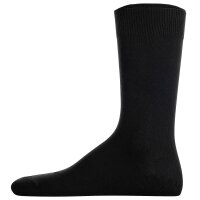 Camano Unisex Socks, 7-pack - Comfort Socks in Box, gift box, plain colour Black 35-38 (UK 2.5-5)