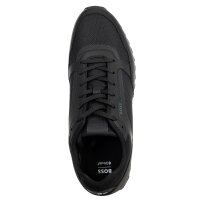 BOSS Mens Trainers - Parkour-L Runn lytxm, Trainers, Mixed Materials, Logo Black EUR 41 (UK 7,5)