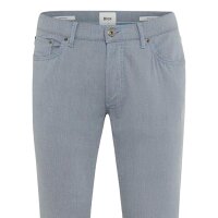 Brax mens chinos – Chuck Tri-Flex, modern fit, cotton blend, length 32 Blue 33W/32L