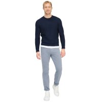 Brax mens chinos – Chuck Tri-Flex, modern fit, cotton blend, length 32 Blue 33W/32L