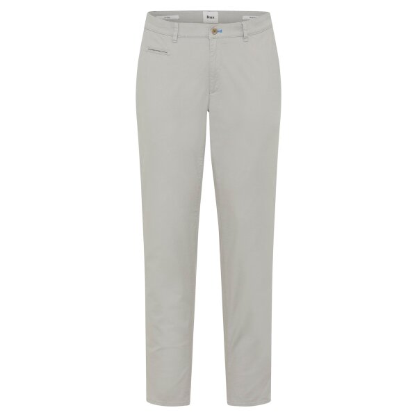 Brax Mens Chino Trousers - Fabio In Hi-Flex, Modern Fit, Cotton Blend, Length 32 Llight grey 32W/32L