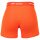 Happy Shorts Herren Boxer Shorts, 4er Pack - Retro Jersey, einfarbig, Logobund Blau/Orange/Grün S