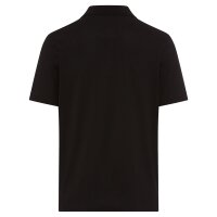 Brax Mens Polo Shirt - Pete Hi-Flex Pique, Regular Fit, Stretch Cotton Black S (Small)