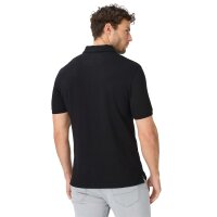 Brax Mens Polo Shirt - Pete Hi-Flex Pique, Regular Fit, Stretch Cotton Black S (Small)