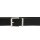 BOSS Mens Belt - Connio, Genuine leather, Pin Buckle, Brushed Metal Black 90 cm